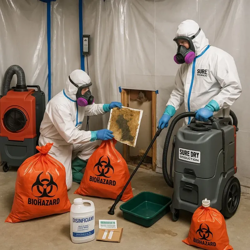 Contaminated Water Handling Protocols process in El Monte, CA
