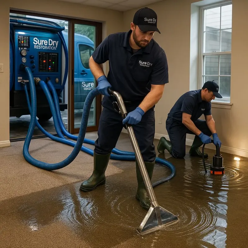 Water Extraction and Removal process in El Monte, CA